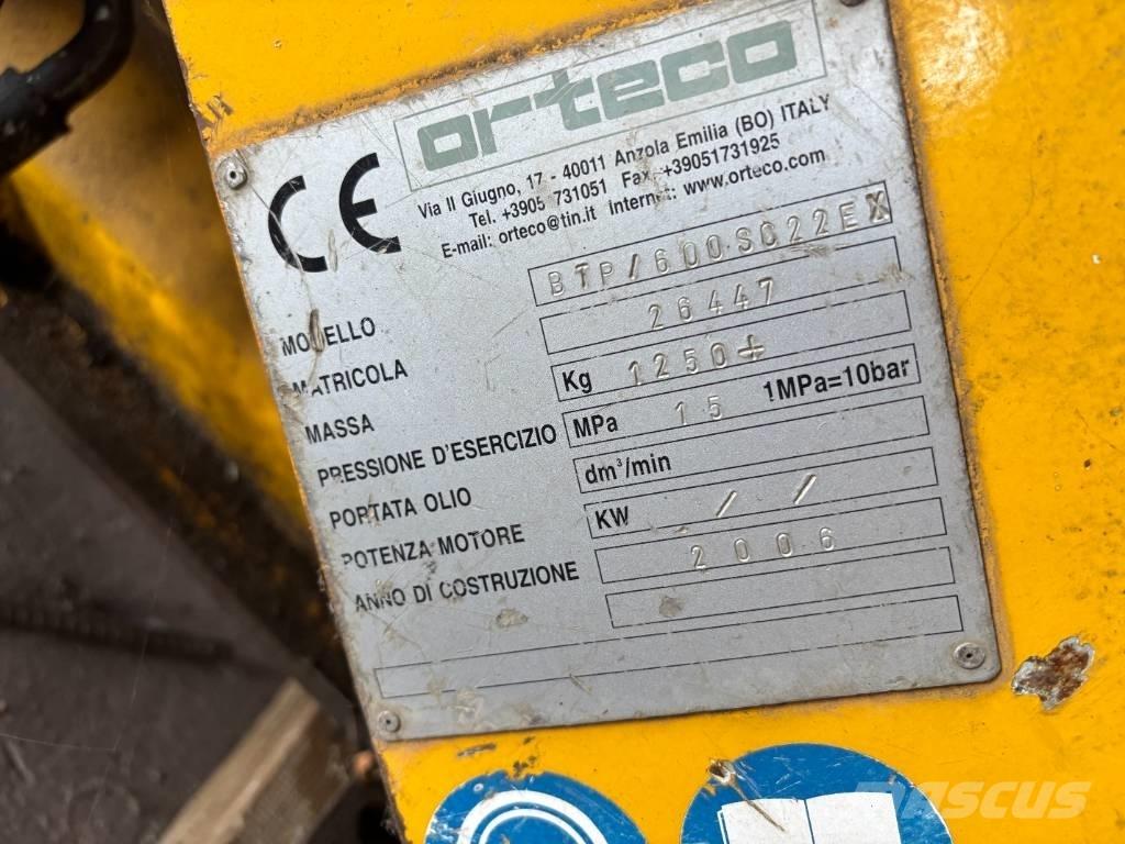 Orteco 2,1 Anlegg - Annet