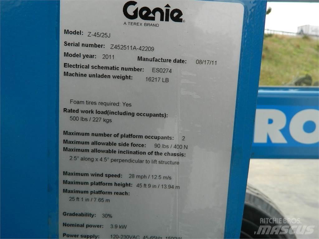 Genie Z45 25JDC Leddede bomlifter