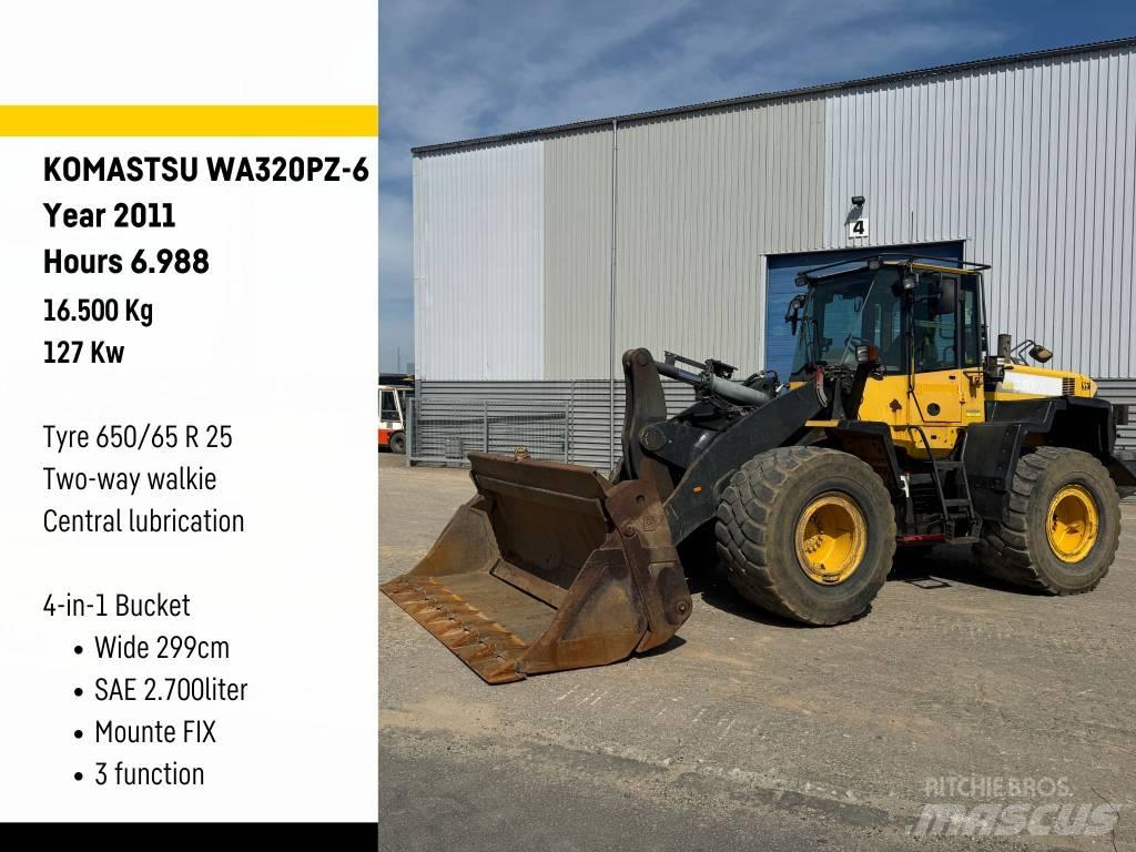 Komatsu WA320PZ-6 Hjullastere