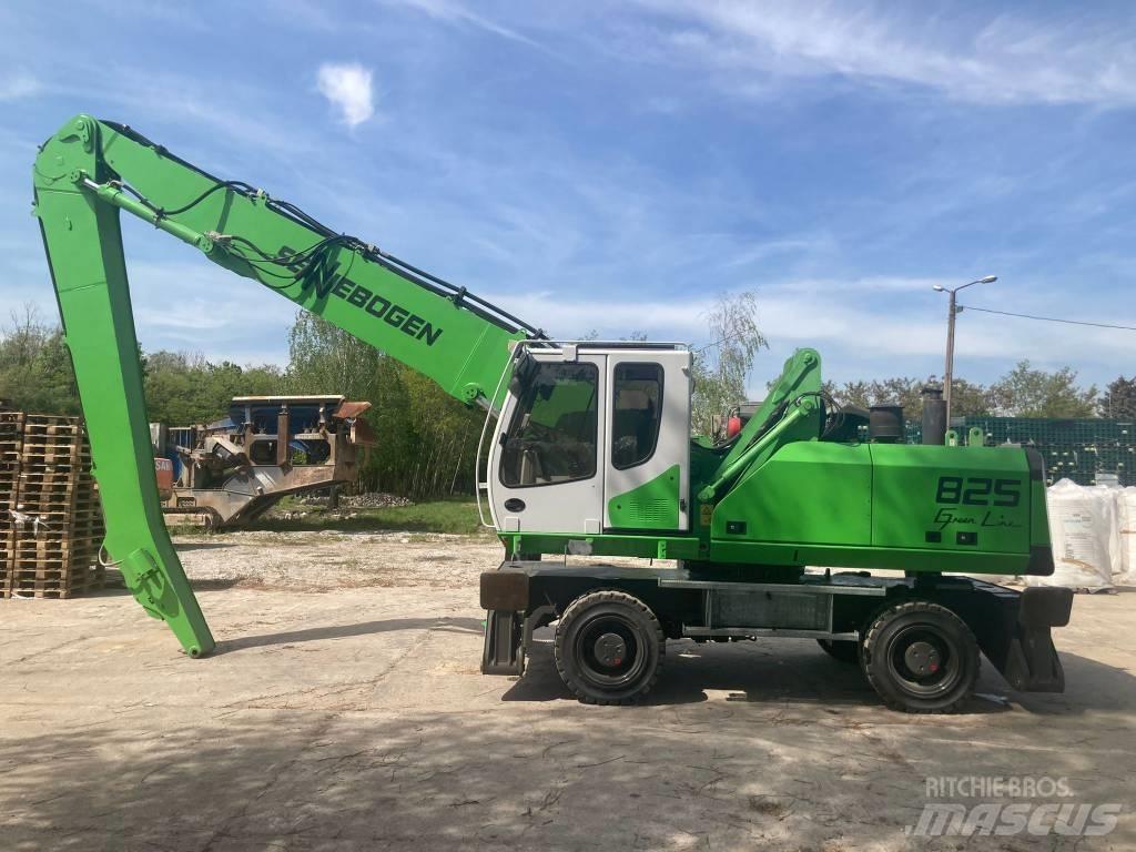 Sennebogen 825 Gravemaskiner for avfallshåndtering
