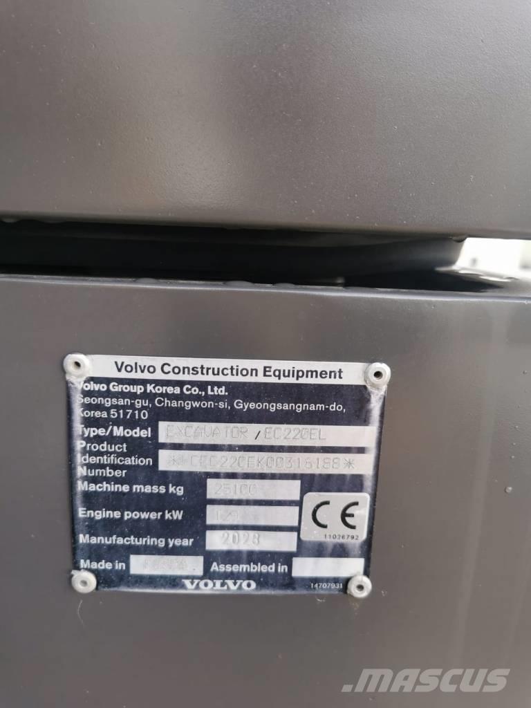 Volvo EC 220 EL Beltegraver
