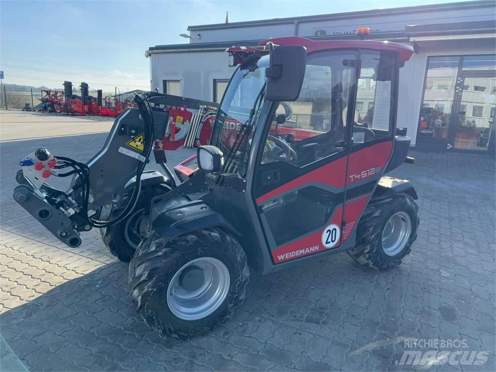 Weidemann T4512e Teleskoplastere for Landbruk