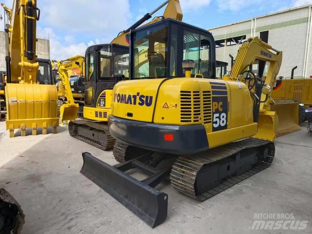 Komatsu pc58 Minigravere <7t