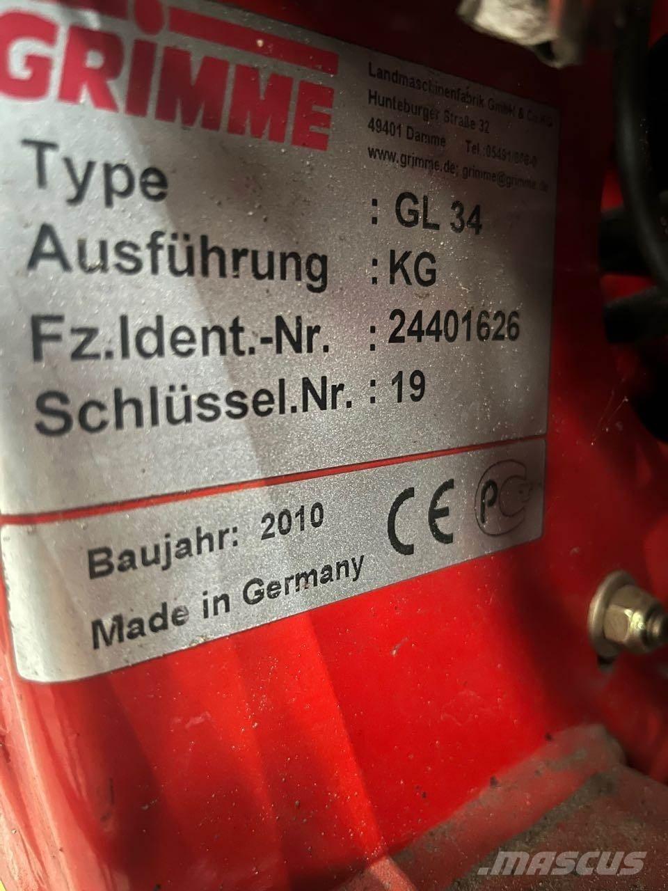 Grimme GL 34 K Potetsettere