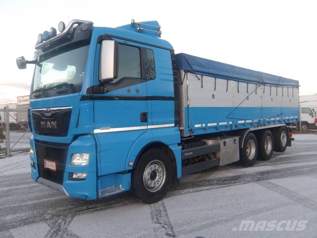 MAN TGX 35.560 8x4 Kornbil