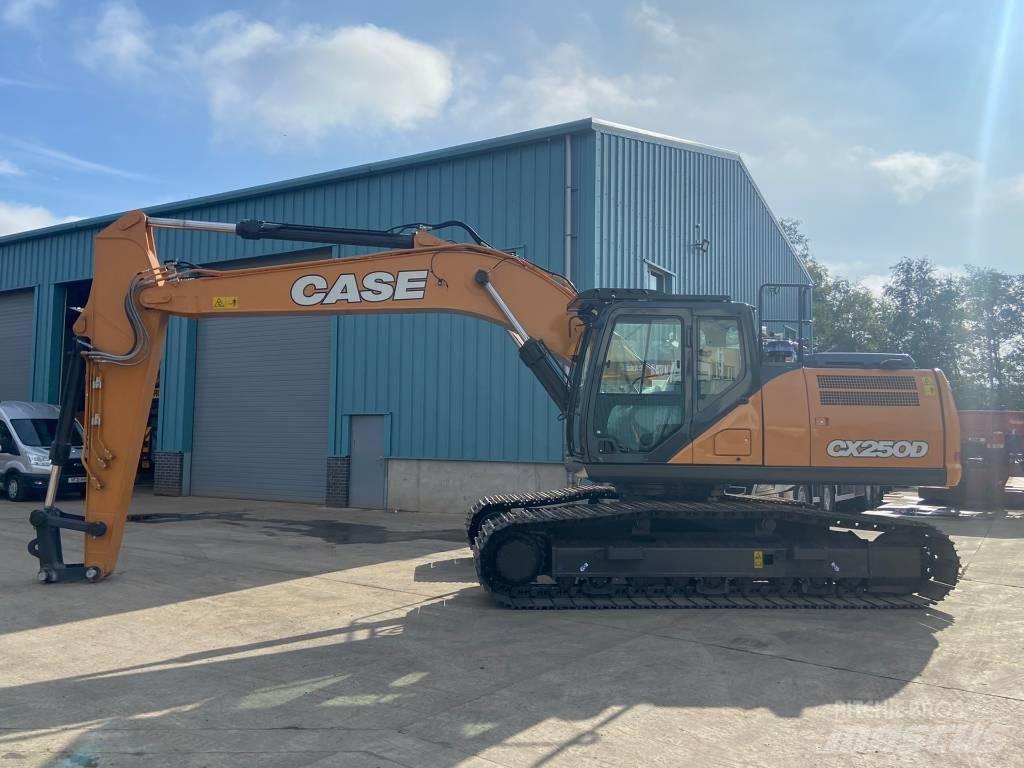 CASE CX 250 D Beltegraver