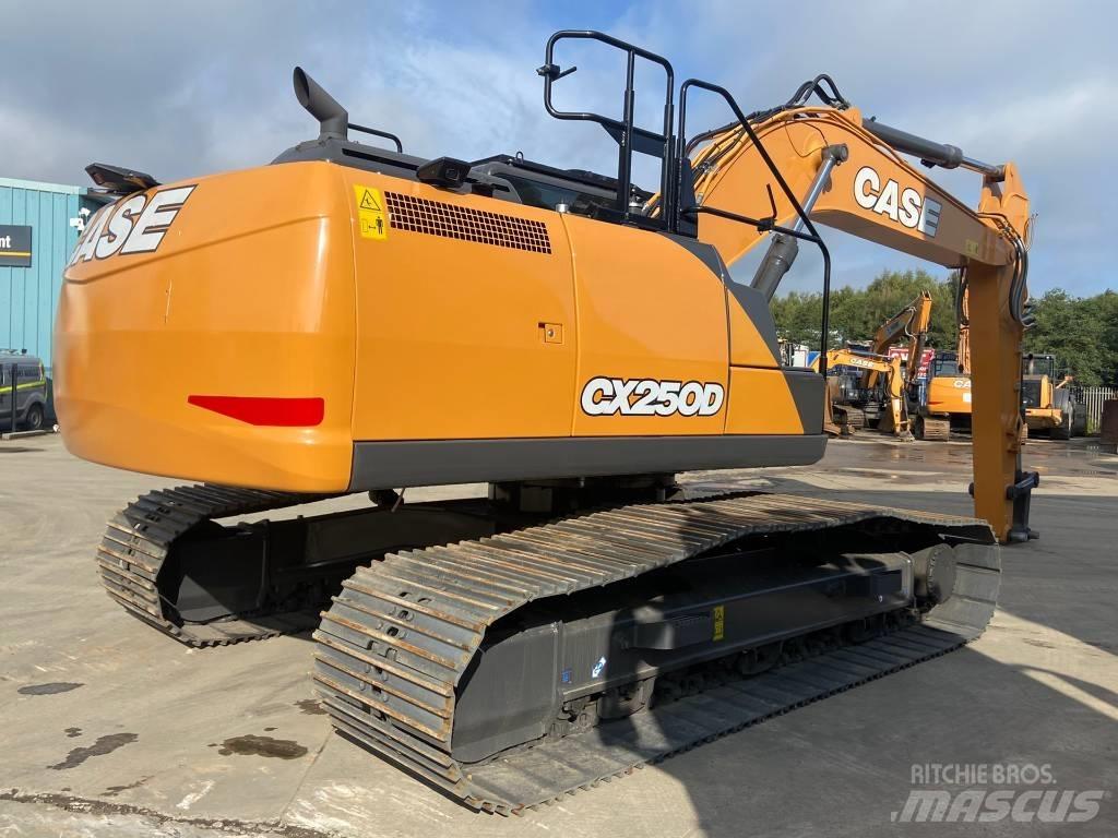 CASE CX 250 D Beltegraver