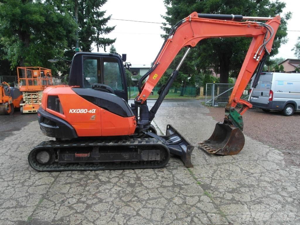 Kubota KX 080-4 Midigravere 7 - 12t