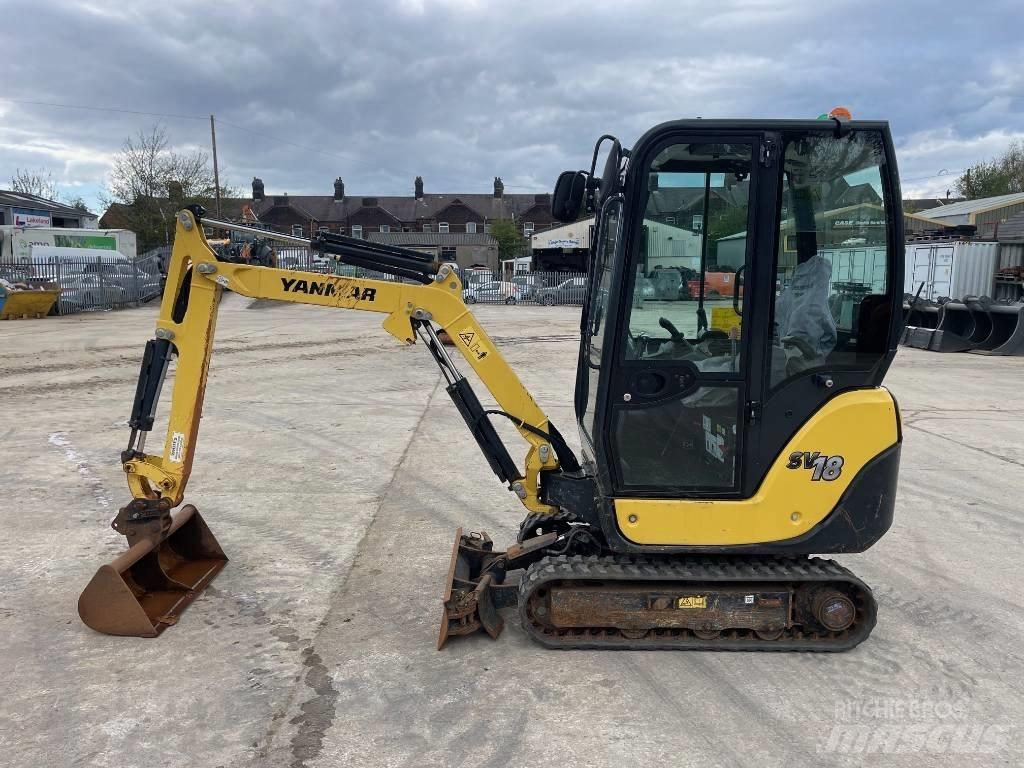 Yanmar SV 18 Minigravere <7t