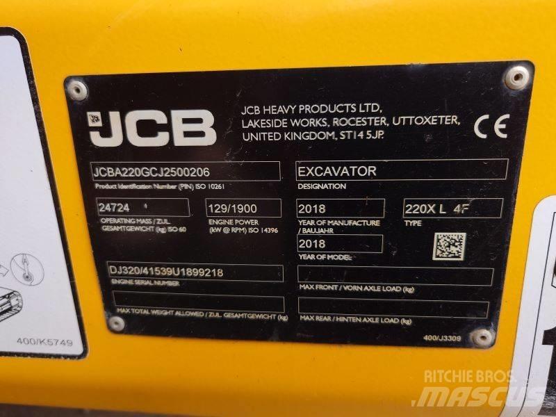 JCB 220 XL 4F Beltegraver