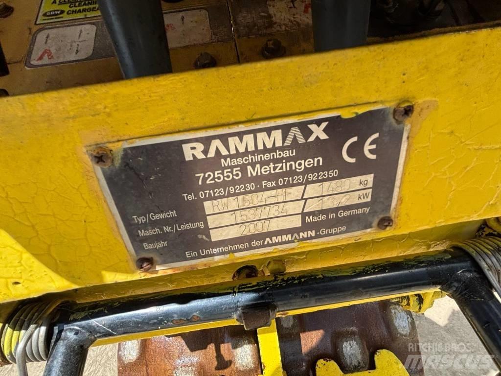 Ammann Rammax Hjullaster til komprimering