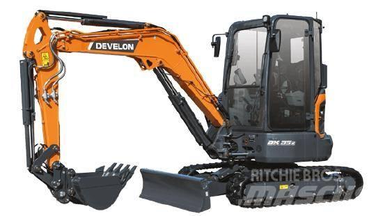 Doosan DX35Z-7 Minigravere <7t