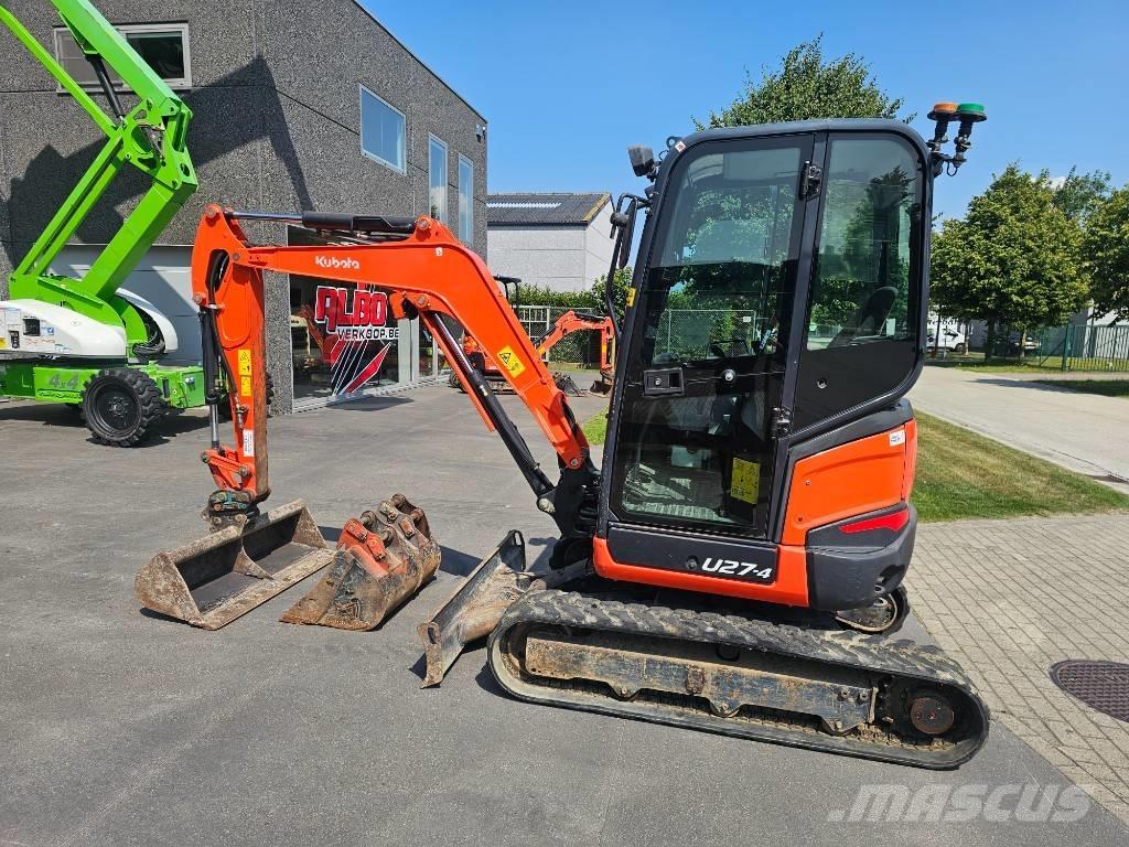 Kubota U 27-4 Minigravere <7t