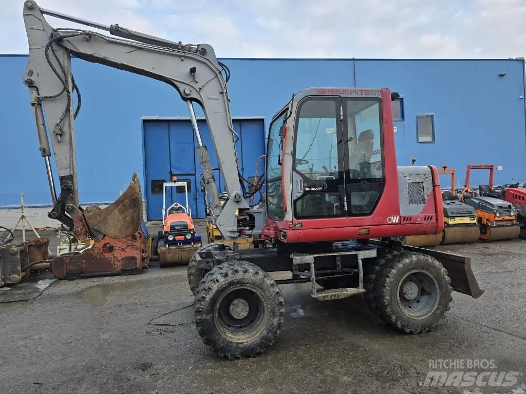 Takeuchi TB070W Hjulgravere