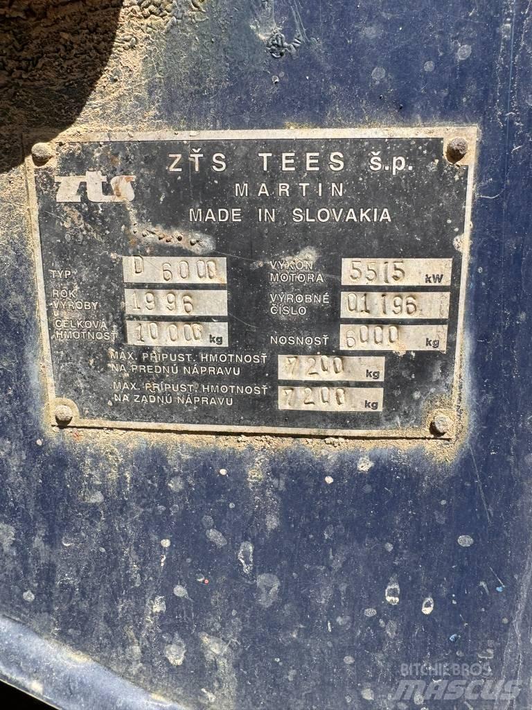 ZTS D6000 Rammestyrte Dumpere