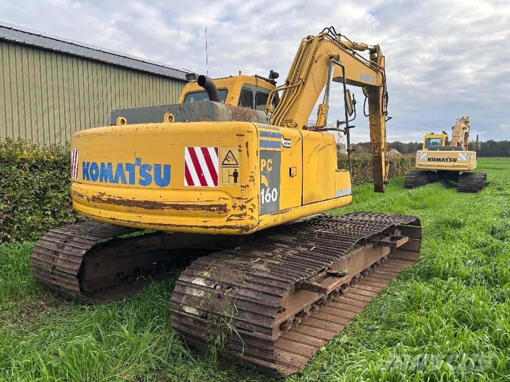 Komatsu PC 160-6K Beltegraver