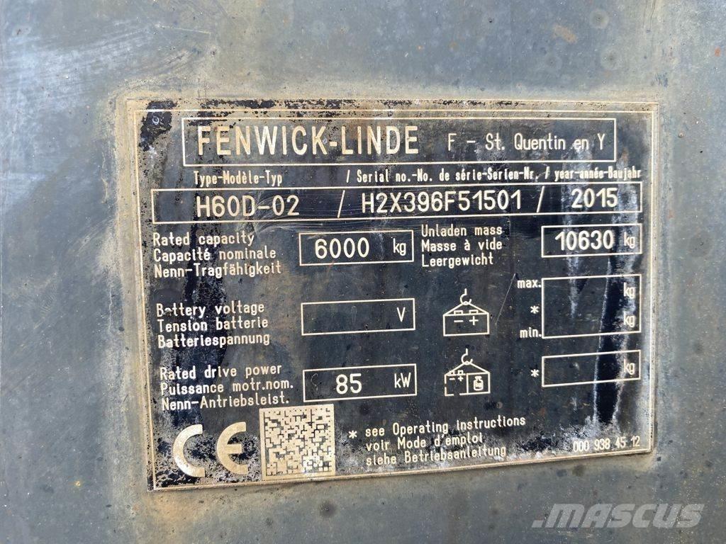 Linde H60D-02 Diesel Trucker