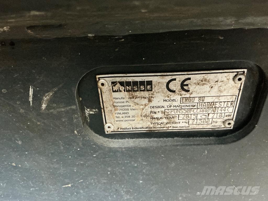 Ponsse ERGO 8W Hogstmaskiner