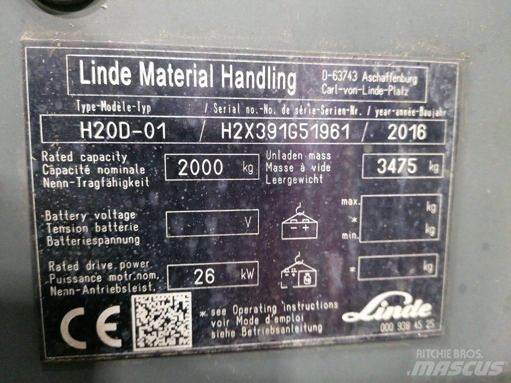 Linde H20D-01 Diesel Trucker