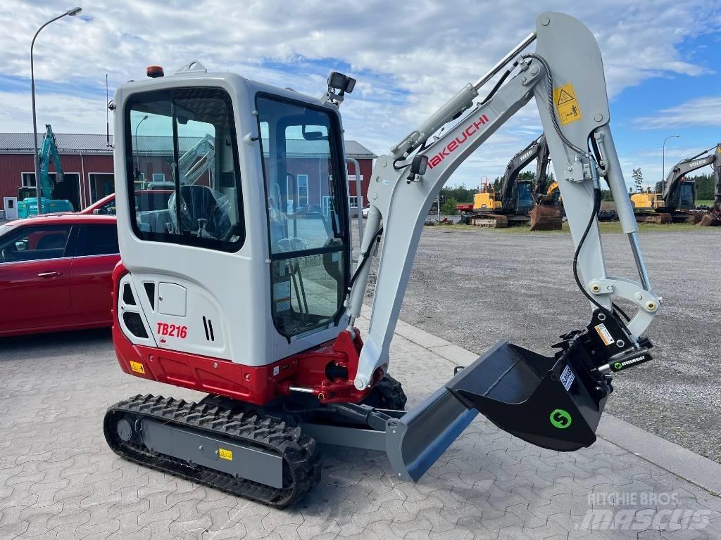 Takeuchi TB216 Minigravere <7t