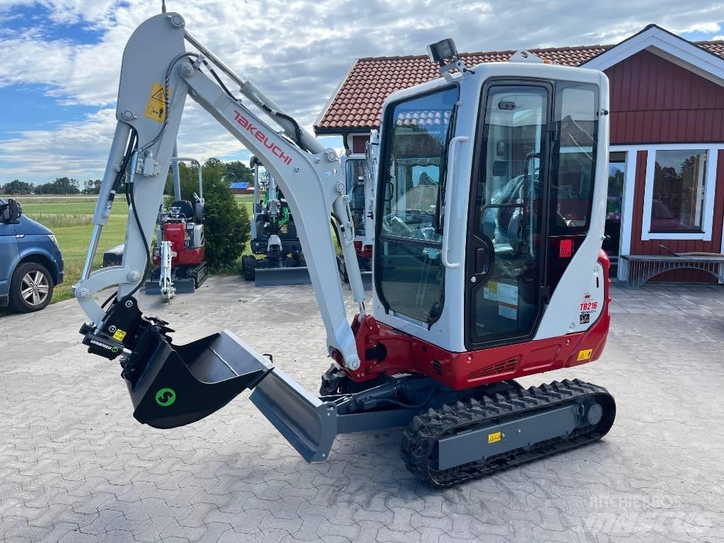 Takeuchi TB216 Minigravere <7t
