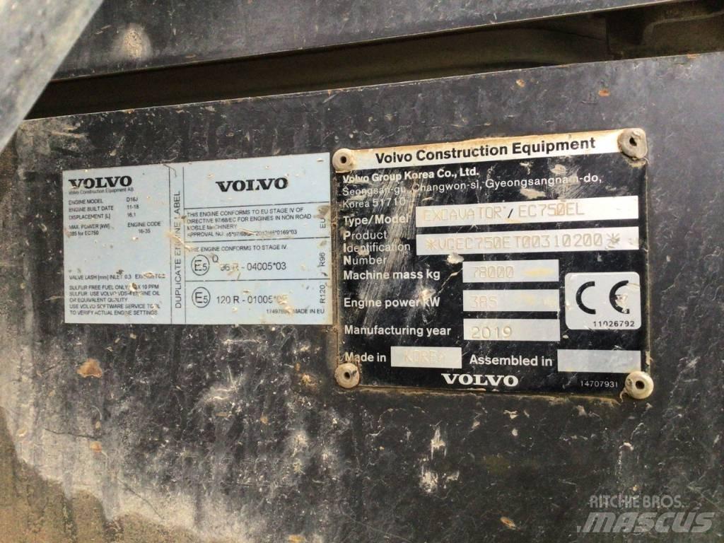 Volvo EC 750 E Beltegraver