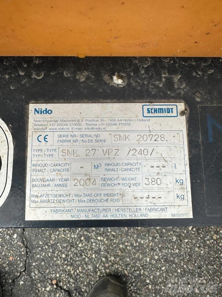 Nido SNK 27 VPZ Snøploger- og skjær