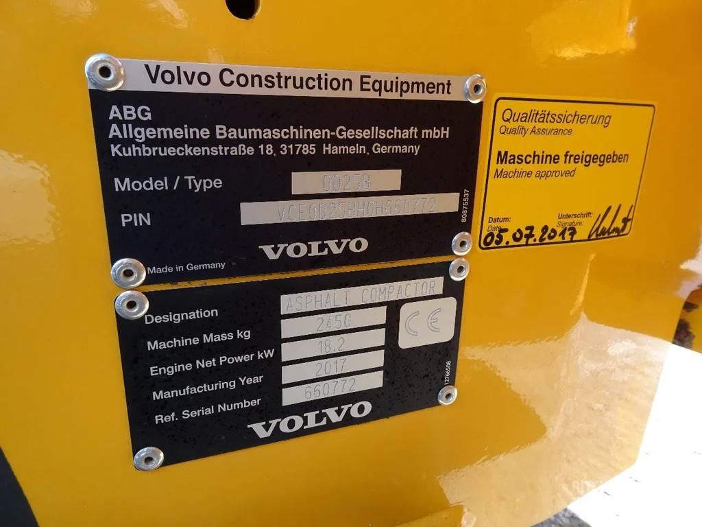 Volvo DD25B Tandem Valser