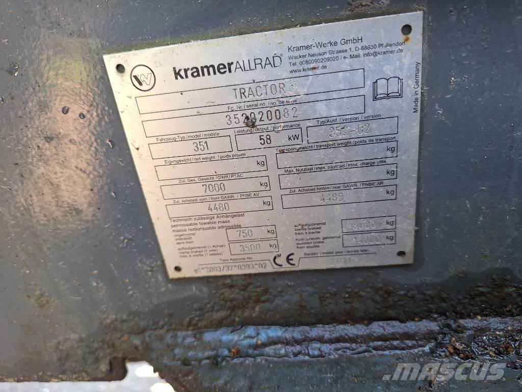 Kramer-allrad 780 Hjullastere
