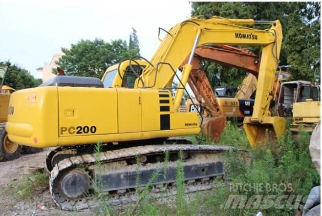 Komatsu PC 200-6 Beltegraver