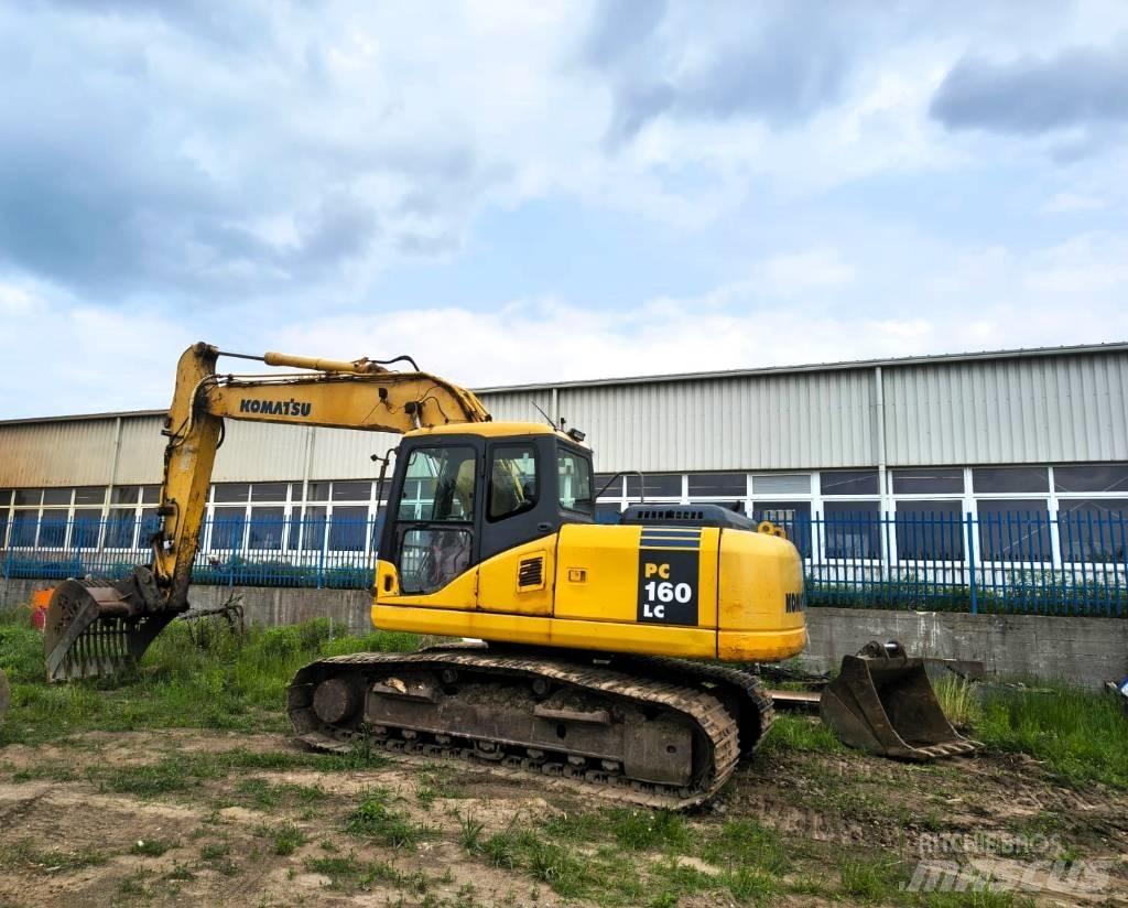 Komatsu PC 160 LC-7K Beltegraver