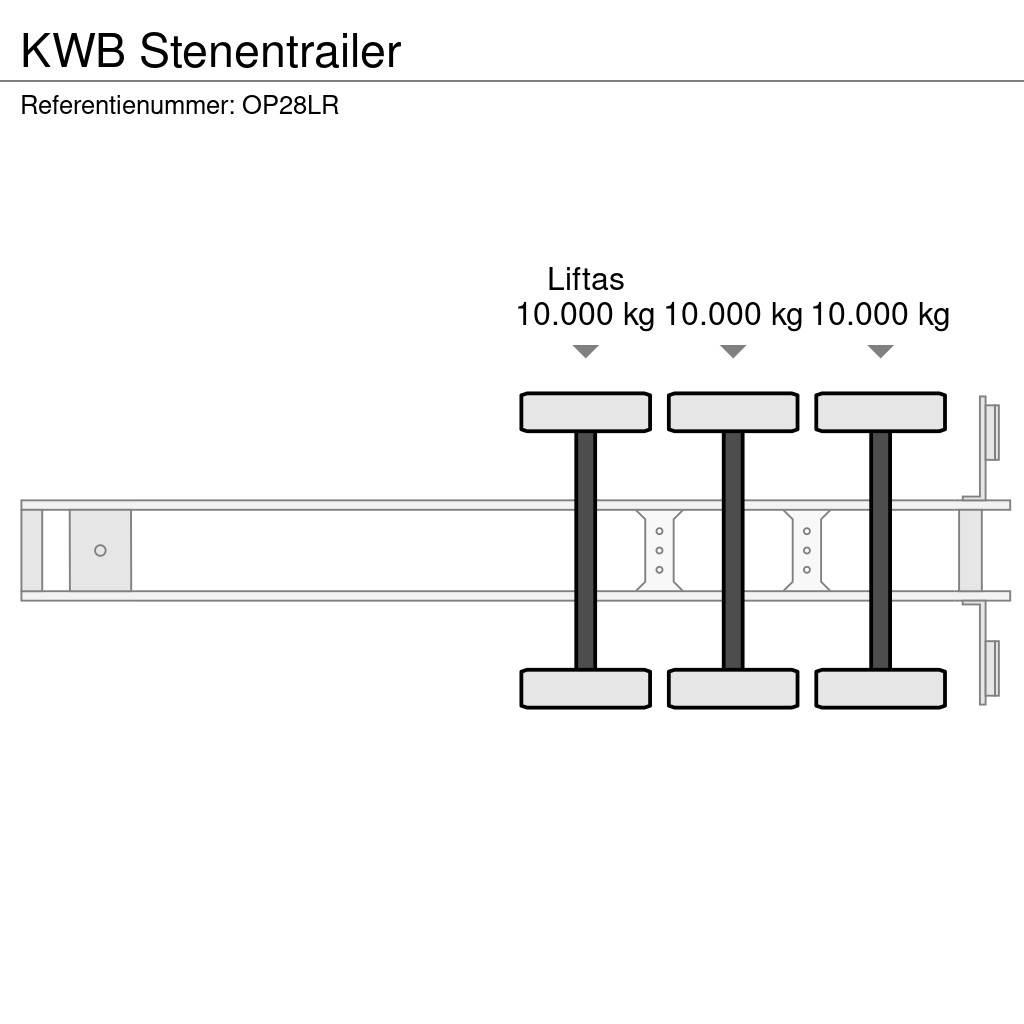  Kwb Stenentrailer Andre semitrailere