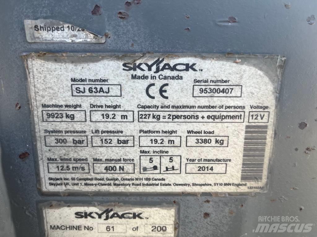 SkyJack SJ 63 AJ Leddede bomlifter