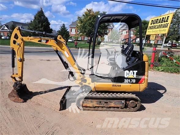 CAT 301.7D Minigravere <7t