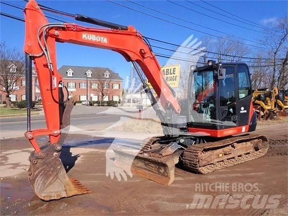 Kubota KX080-4 Beltegraver