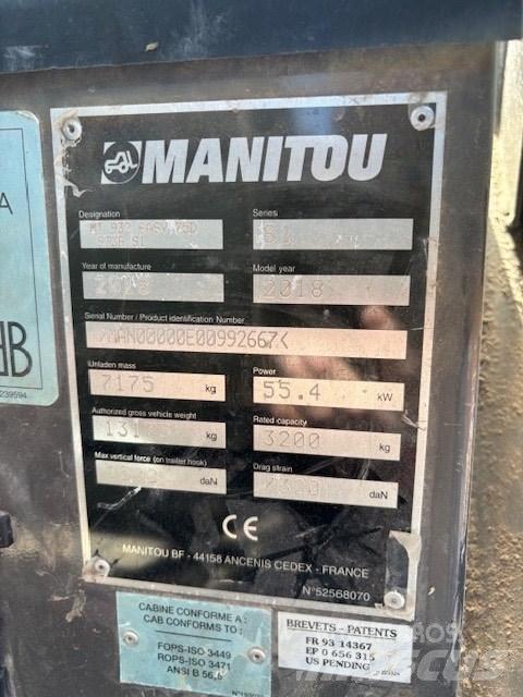 Manitou MT 932 Teleskoplastere