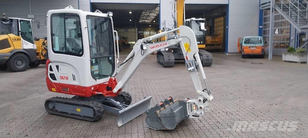Takeuchi TB 216 A Minigravere <7t