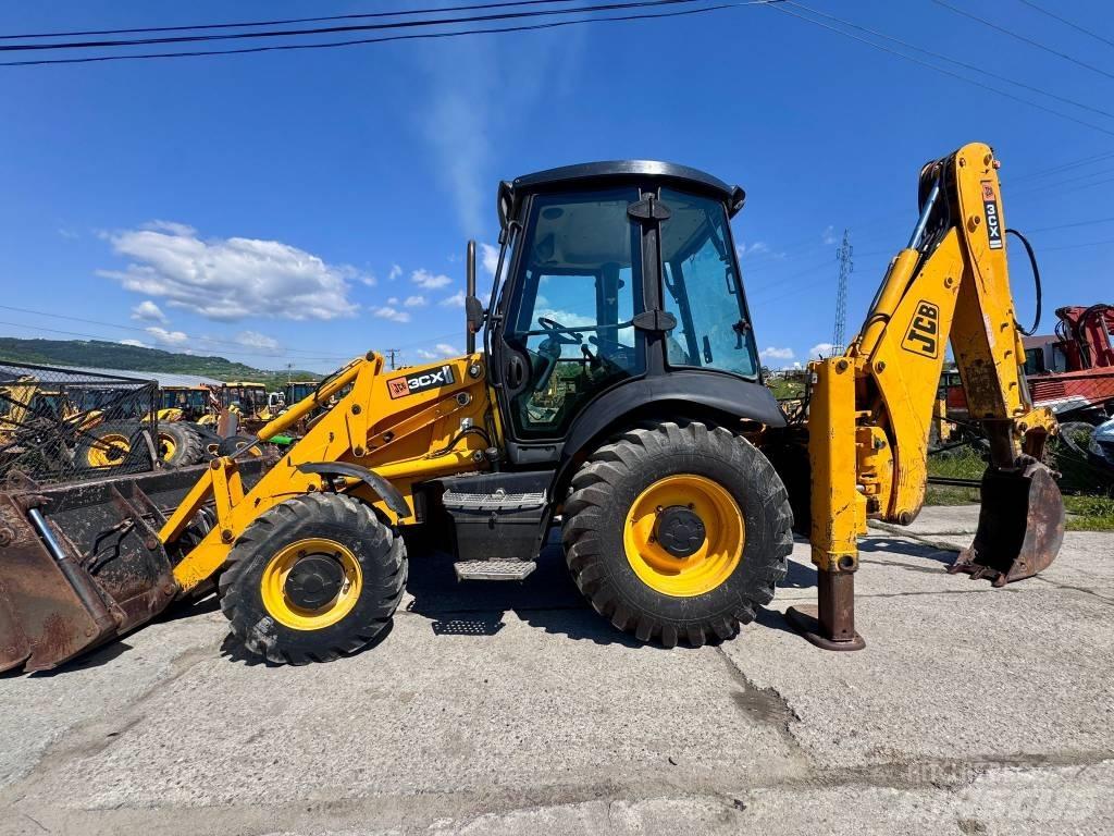 JCB 3CX, JOYSTICK Traktorgravere