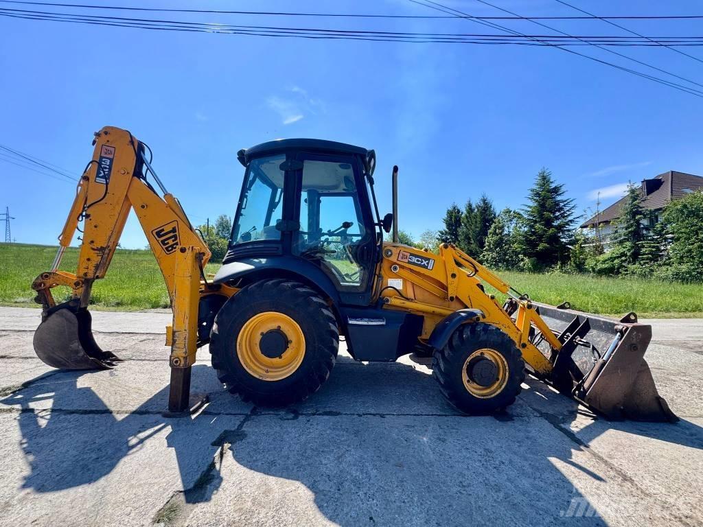 JCB 3CX, JOYSTICK Traktorgravere