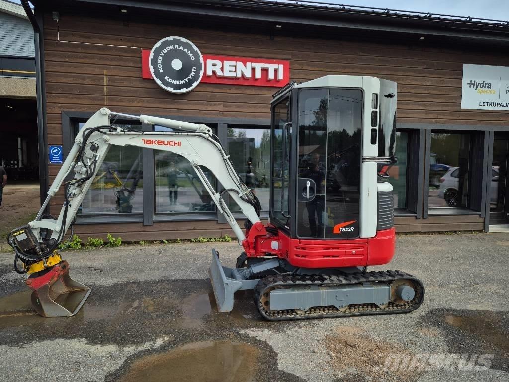 Takeuchi 23R Minigravere <7t