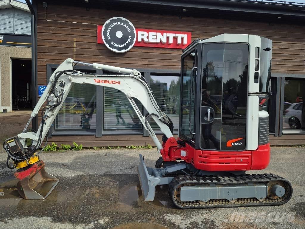 Takeuchi 23R Minigravere <7t