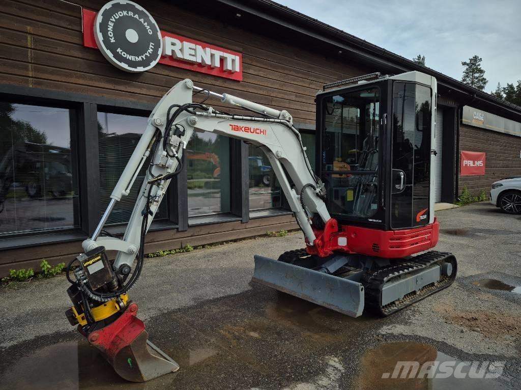 Takeuchi 23R Minigravere <7t