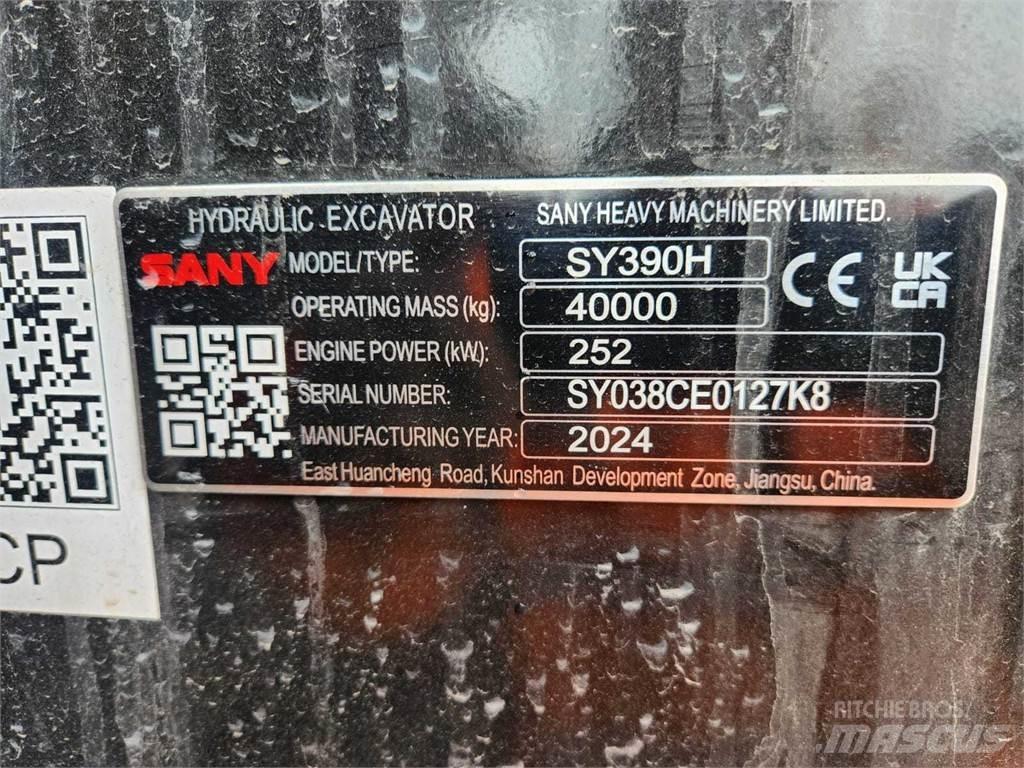 Sany SY390H Beltegraver