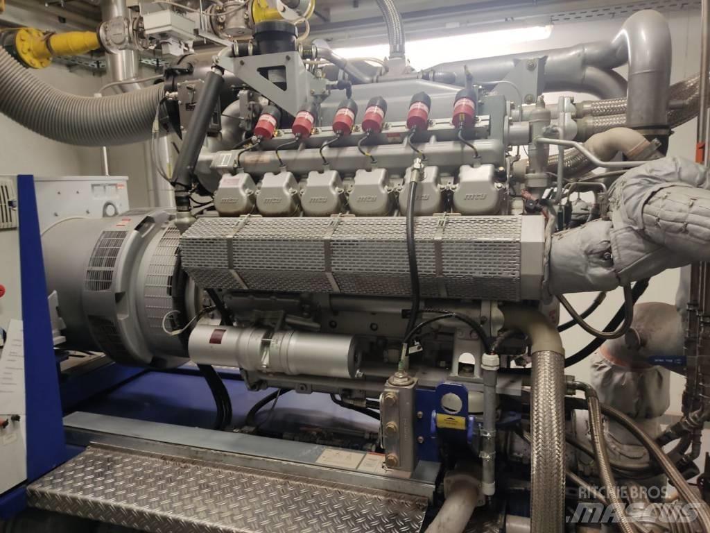 MTU 12V400 GS Gass Generatorer