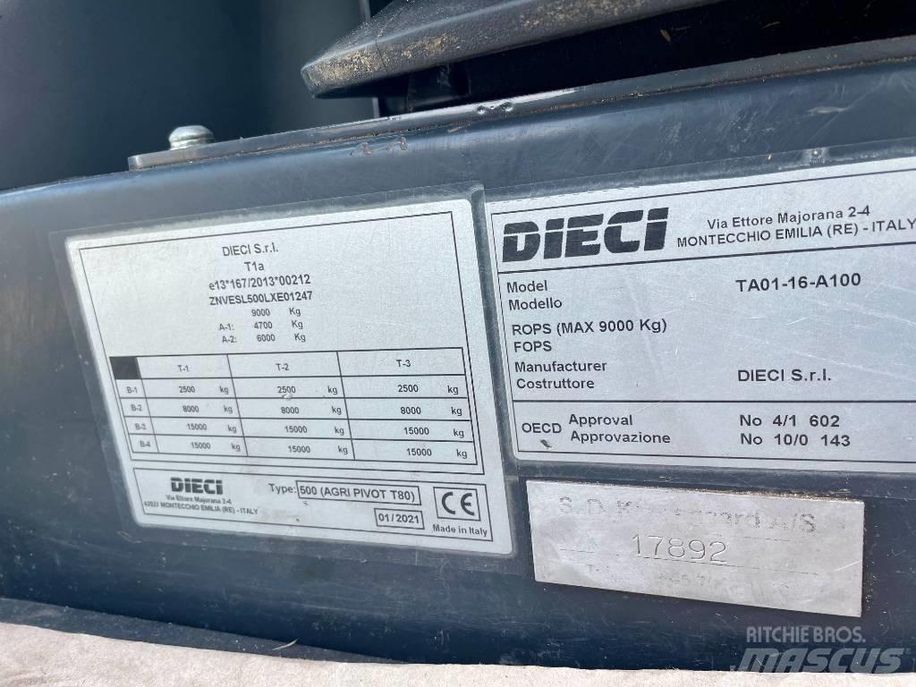 Dieci Agri Pivot T80 Teleskoplastere for Landbruk
