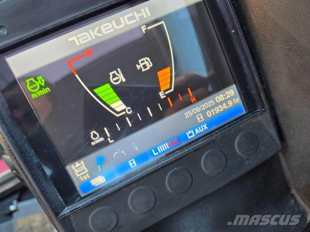 Takeuchi TB230 + HS03 Minigravere <7t