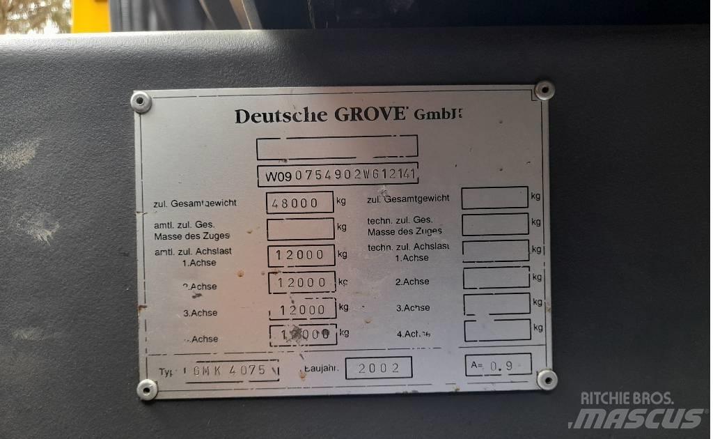 Grove GMK 4075 Allterreng kraner