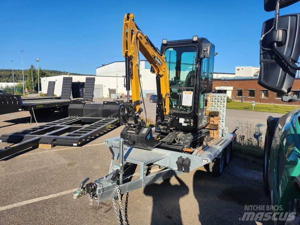 Sany 1.8 T Med Släp Minigravere <7t