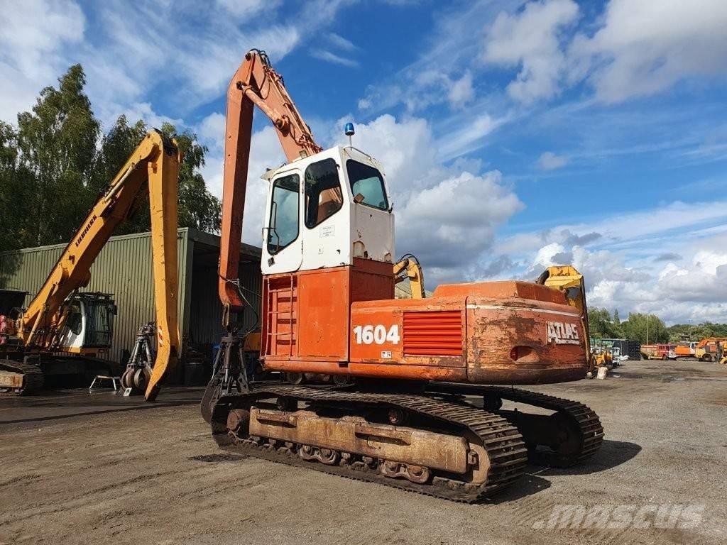 Atlas 1604 LC Gravemaskiner for avfallshåndtering