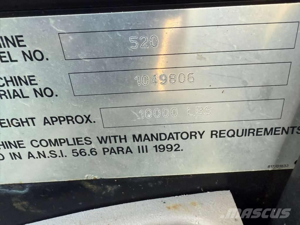 JCB 520 Teleskoplastere